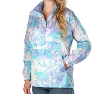 Lauren James Lightweight Windbreaker Jacket Pastel retro Multi Color